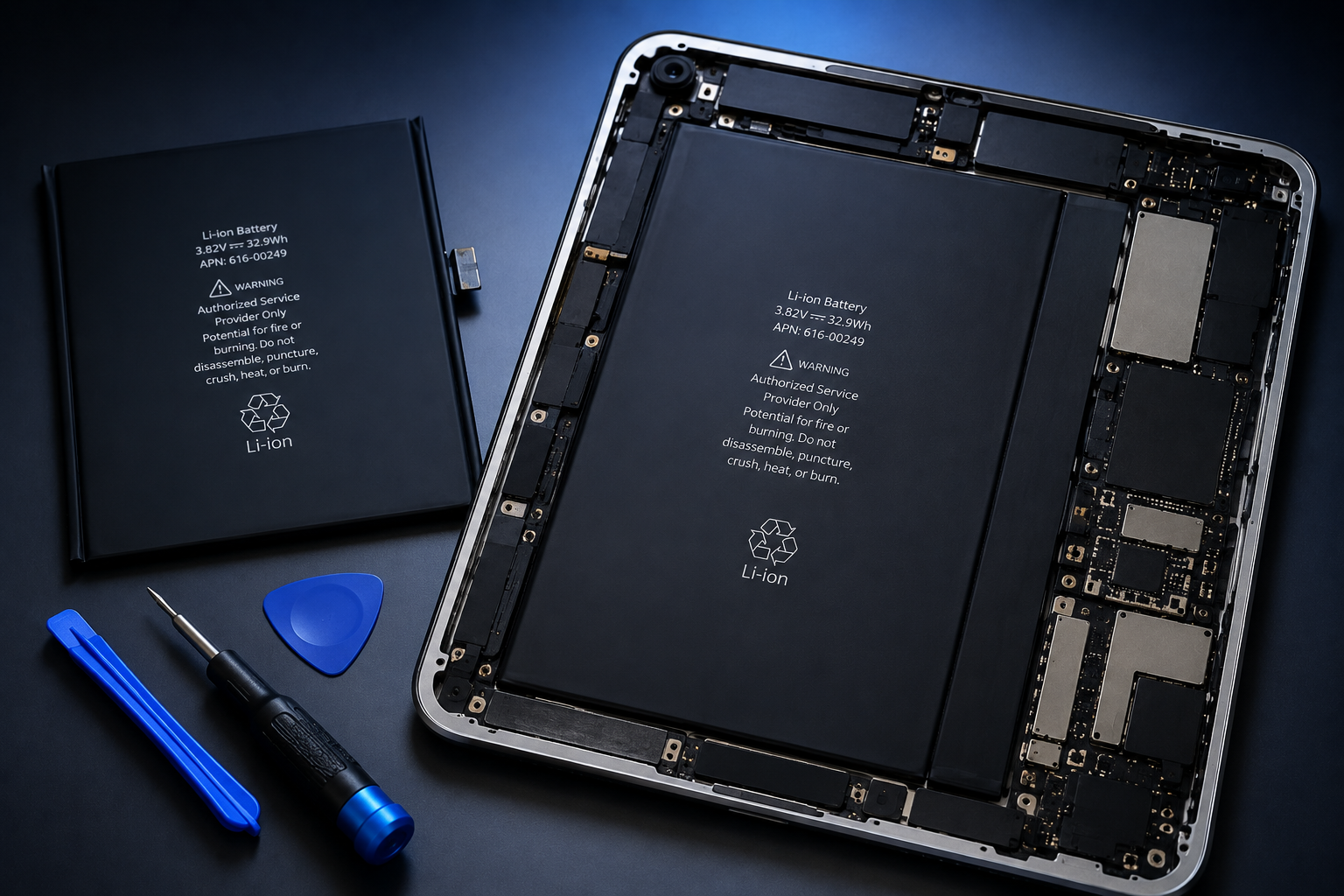 iPad akkumulátor csere